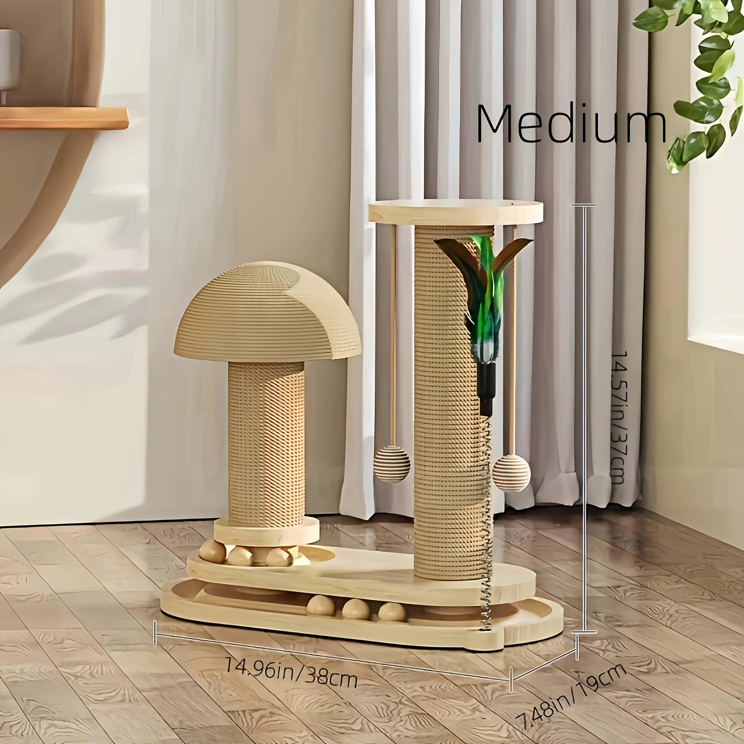 Jute Cat Scratching Tower