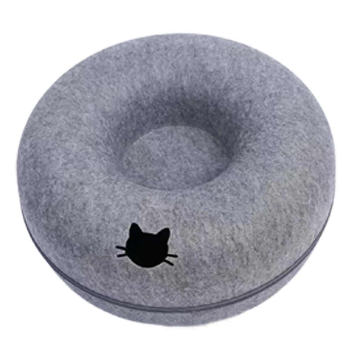Donut Tunnel Cat Bed