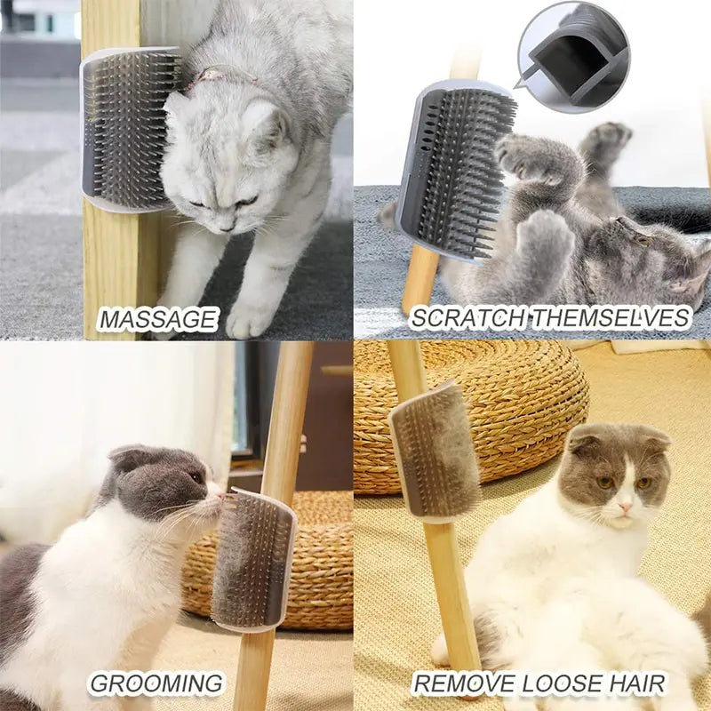 Corner Cat Massage Brush