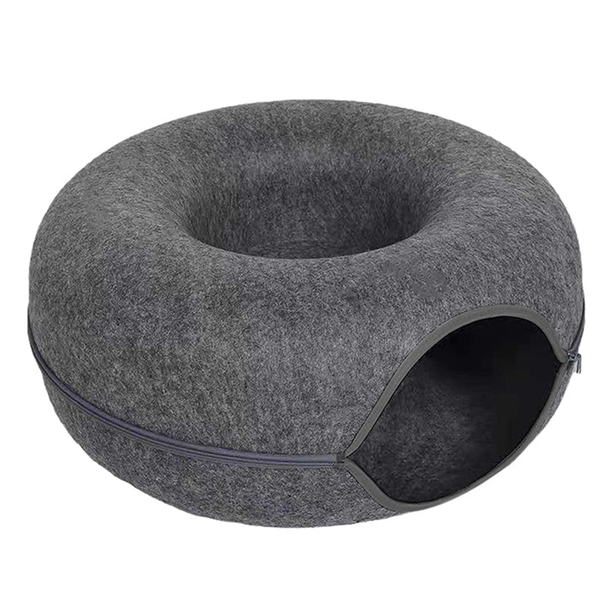Donut Tunnel Cat Bed