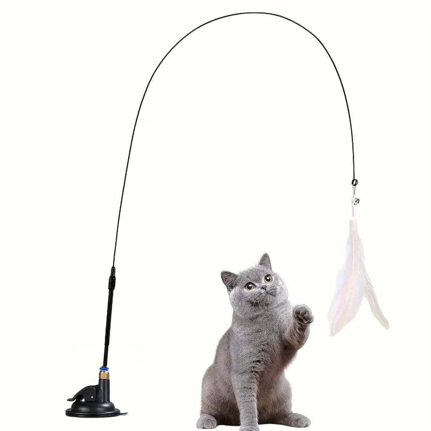 Feather Wand Cat Teaser