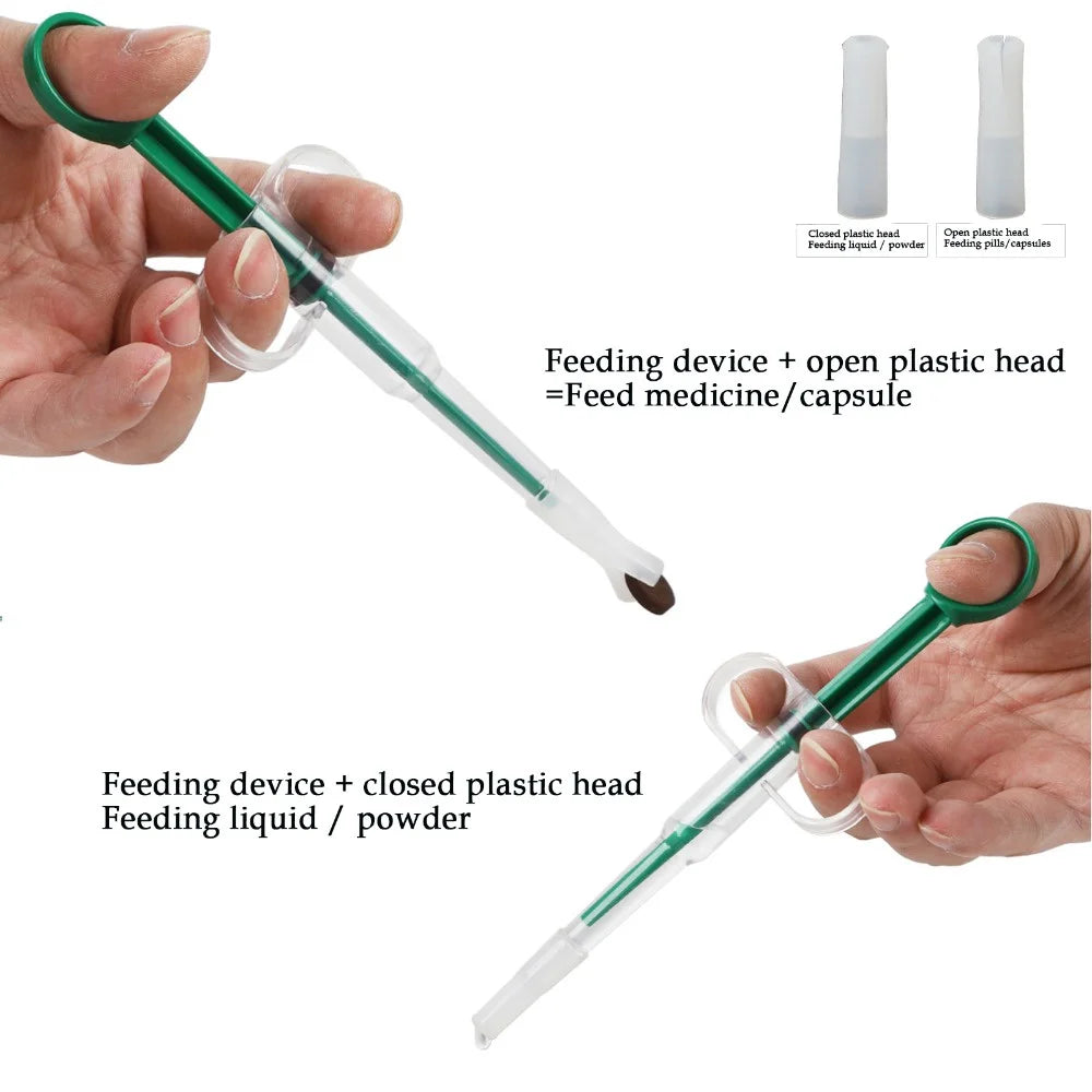 Cat Medicine Feeder Syringe – Soft Tip Pill Shooter for Cats