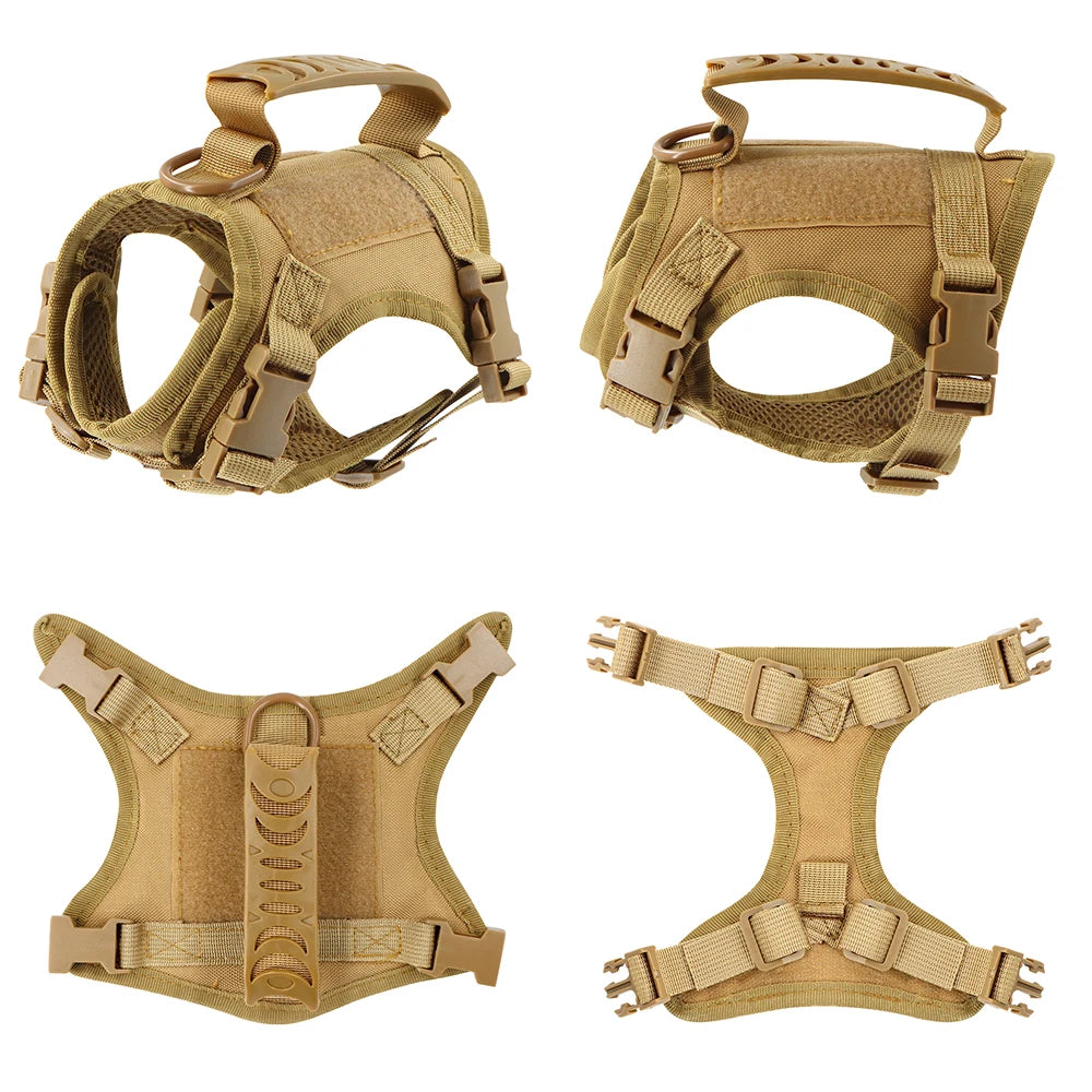 Tactical Cat Harness and Leash Set – Escape Proof Adjustable