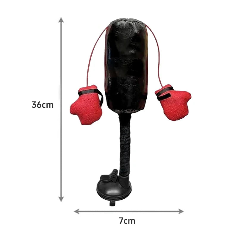 Cat Boxing Punching Bag Toy – Interactive Gloves Training for Cats