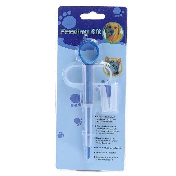 Cat Medicine Feeder Syringe – Soft Tip Pill Shooter for Cats