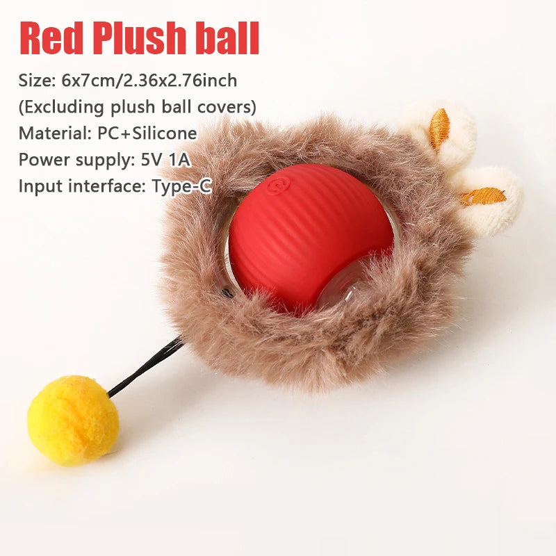 Auto Rolling Ball Cat Toy