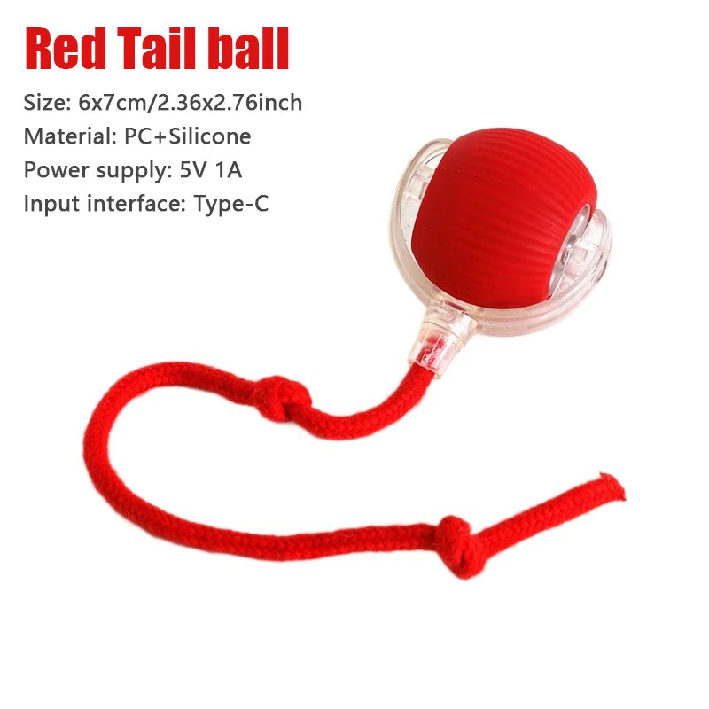 Auto Rolling Ball Cat Toy