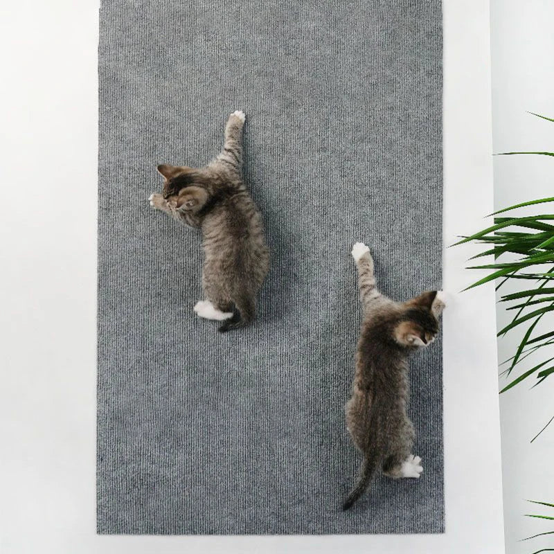 Self-Adhesive Cat Scratching Mat – Trimmable Furniture Protector for Cats