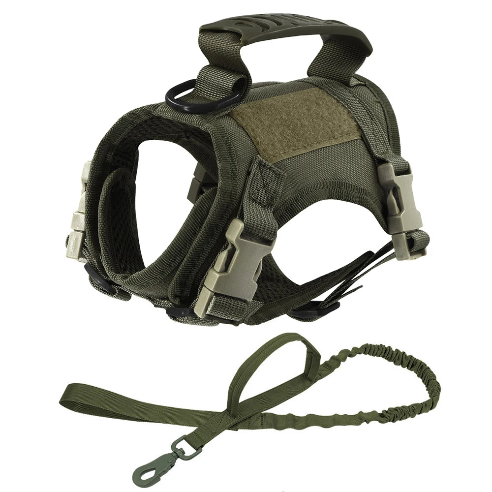 Tactical Cat Harness and Leash Set – Escape Proof Adjustable