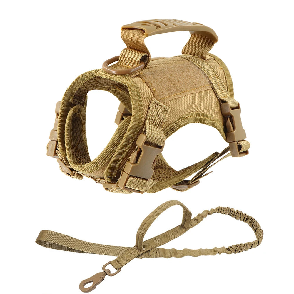 Tactical Cat Harness and Leash Set – Escape Proof Adjustable