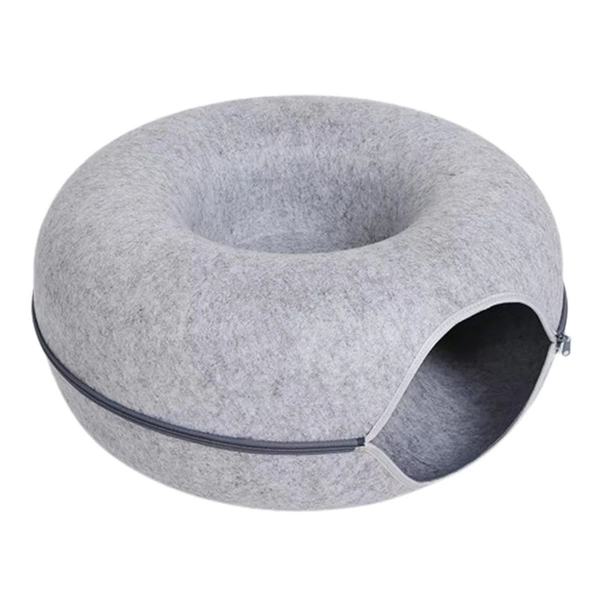 Donut Tunnel Cat Bed